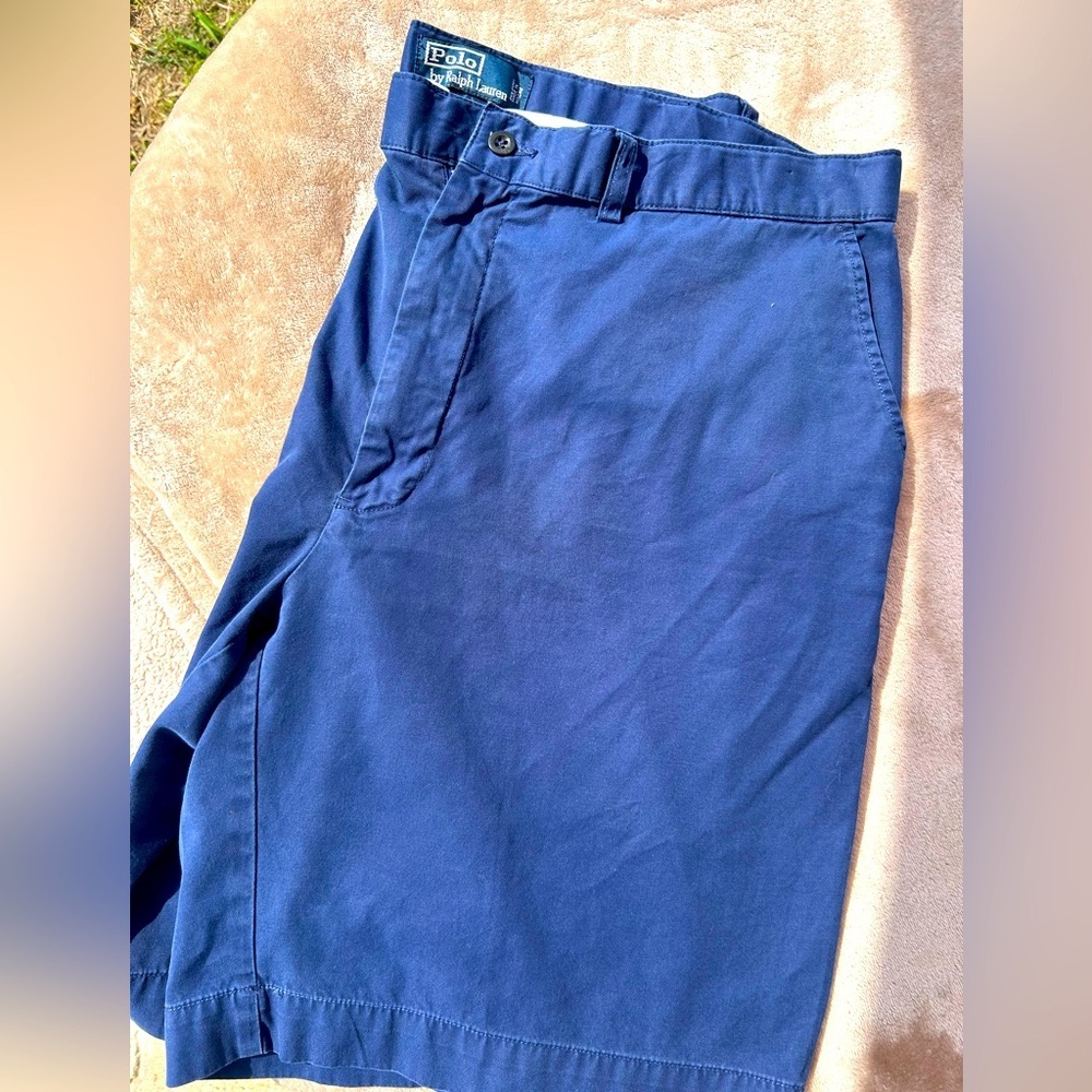 Polo Ralph Lauren Men’s Prospect Shorts – Navy Blue – Size 40